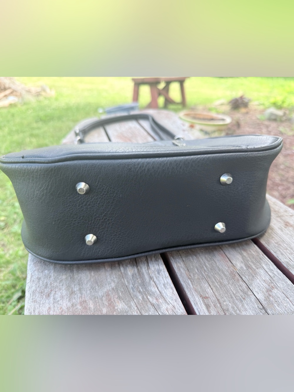Black Skull Purse With Matching Wallet - Picture 9 of 15
